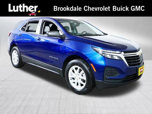 Blue Glow Metallic 2022 Chevrolet Equinox LS