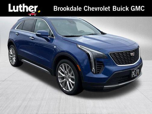 Wave Metallic 2021 Cadillac XT4 Premium Luxury