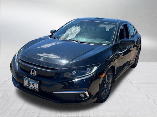 Crystal Black Pearl 2020 Honda Civic EX-L