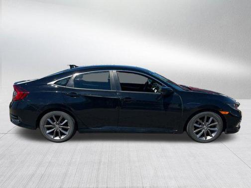 Crystal Black Pearl 2020 Honda Civic EX-L