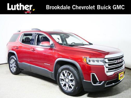 Volcanic Red Tintcoat 2023 GMC Acadia AWD SLT