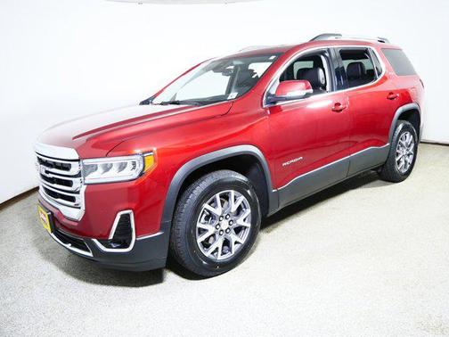Volcanic Red Tintcoat 2023 GMC Acadia AWD SLT