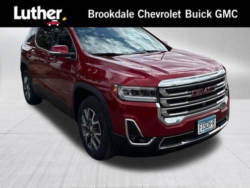 Volcanic Red Tintcoat 2023 GMC Acadia AWD SLT