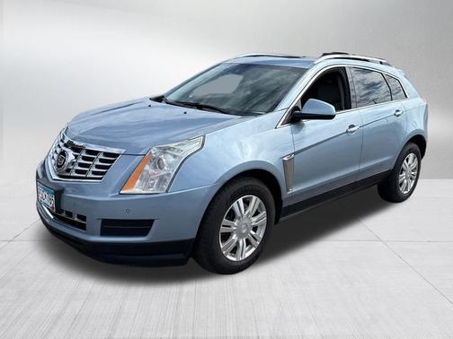 Glacier Blue Metallic 2014 Cadillac SRX Luxury Collection