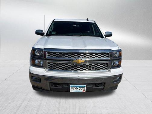 Summit White 2015 Chevrolet Silverado 1500 1LT