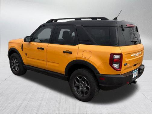Cyber Orange Metallic Tricoat 2022 Ford Bronco Sport Badlands