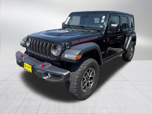 Black Clearcoat 2024 Jeep Wrangler Rubicon