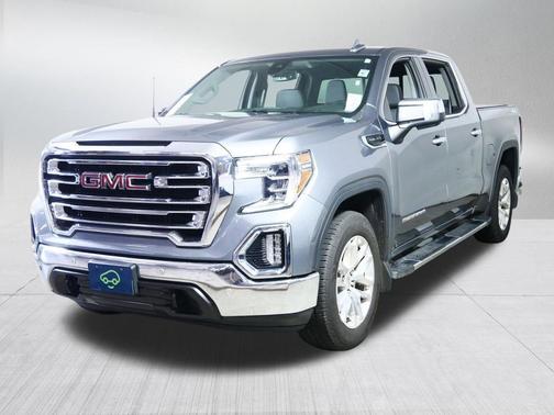 Satin Steel Metallic 2019 GMC Sierra 1500 SLT