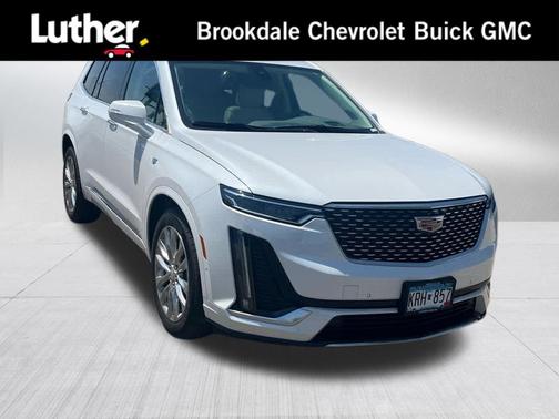 Crystal White Tricoat 2023 Cadillac XT6 Premium Luxury AWD
