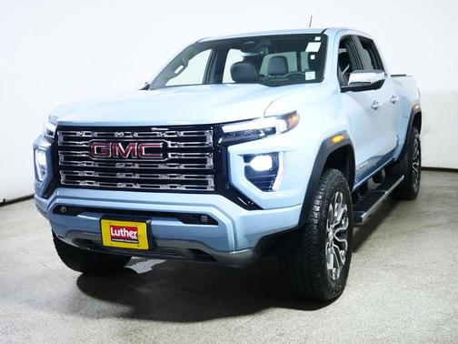 Glacier Metallic 2025 GMC Canyon Denali