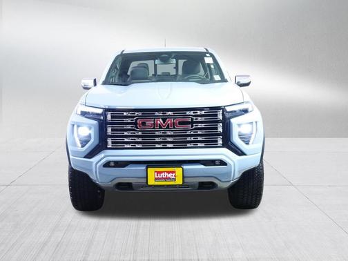 Glacier Metallic 2025 GMC Canyon Denali