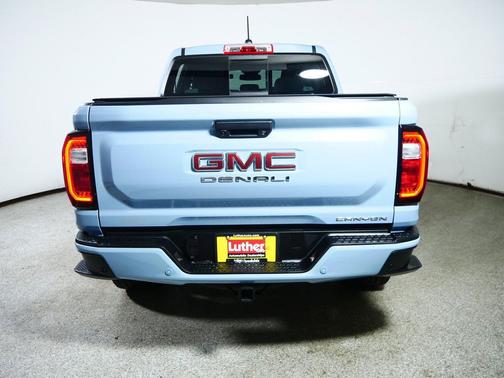 Glacier Metallic 2025 GMC Canyon Denali
