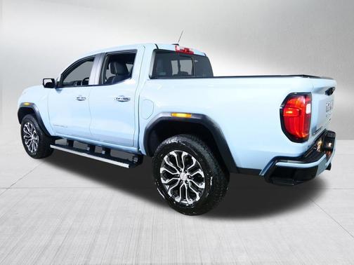 Glacier Metallic 2025 GMC Canyon Denali