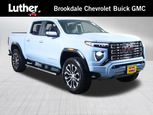 Glacier Metallic 2025 GMC Canyon Denali