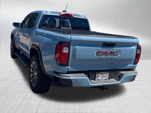 Glacier Metallic 2025 GMC Canyon Denali