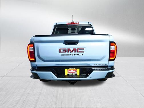 Glacier Metallic 2025 GMC Canyon Denali