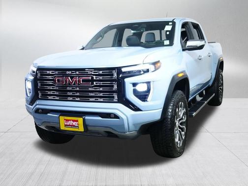 Glacier Metallic 2025 GMC Canyon Denali