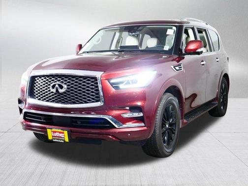 Coulis Red 2022 INFINITI QX80 Luxe