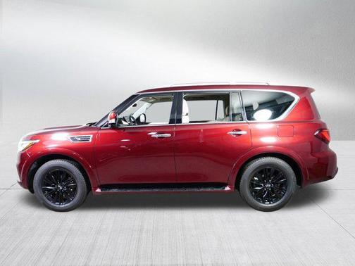 Coulis Red 2022 INFINITI QX80 Luxe