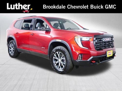 Volcanic Red Tintcoat 2024 GMC Acadia AWD AT4
