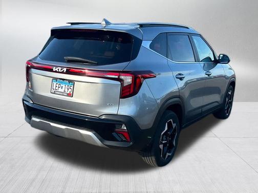 Steel Gray 2024 Kia Seltos EX
