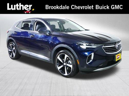 Dark Moon Blue Metallic 2021 Buick Envision AWD Essence