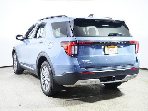 Vapor Blue Metallic 2025 Ford Explorer Active