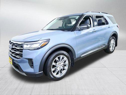 Vapor Blue Metallic 2025 Ford Explorer Active