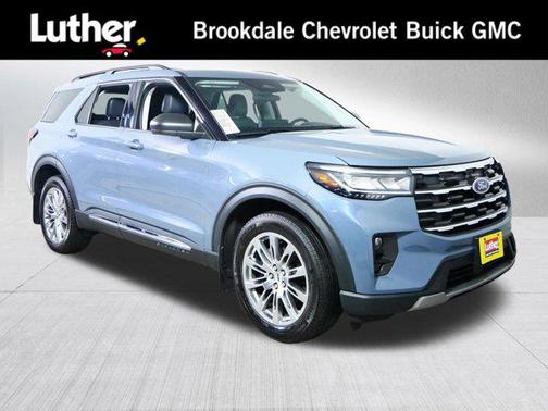 Vapor Blue Metallic 2025 Ford Explorer Active