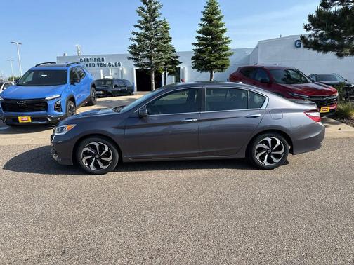Modern Steel Metallic 2016 Honda Accord EX-L