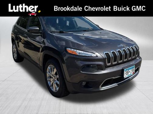 Granite Crystal Metallic Clearcoat 2017 Jeep Cherokee Limited