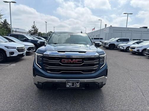 Downpour Metallic 2024 GMC Sierra 1500 SLT