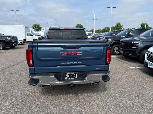 Downpour Metallic 2024 GMC Sierra 1500 SLT
