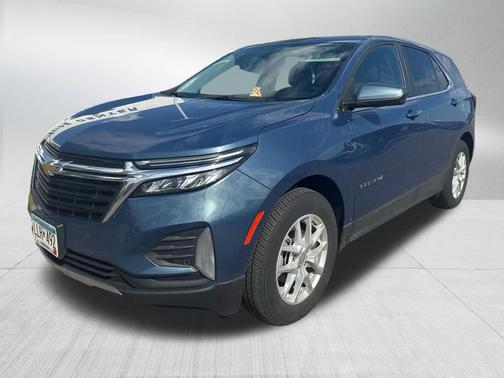 Lakeshore Blue Metallic 2024 Chevrolet Equinox 1LT