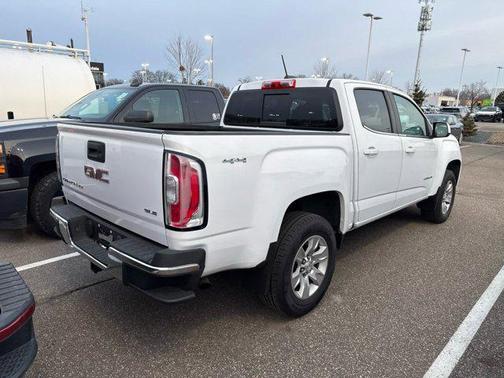 Summit White 2018 GMC Canyon SLE