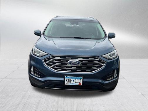 Blue Metallic 2019 Ford Edge SEL