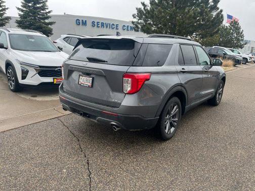 Carbonized Gray Metallic 2022 Ford Explorer XLT