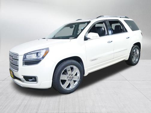 White Diamond Tricoat 2015 GMC Acadia Denali