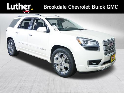 White Diamond Tricoat 2015 GMC Acadia Denali