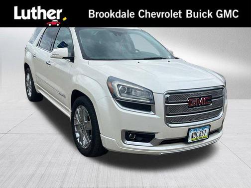 White Diamond Tricoat 2015 GMC Acadia Denali