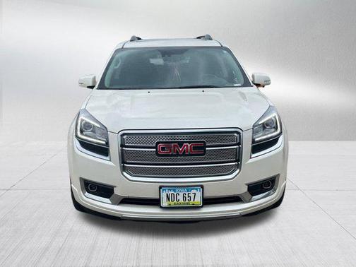 White Diamond Tricoat 2015 GMC Acadia Denali