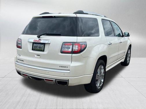 White Diamond Tricoat 2015 GMC Acadia Denali