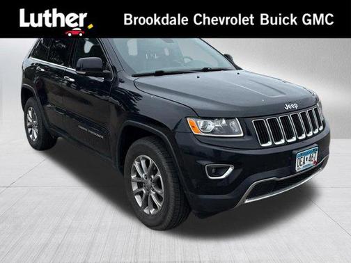Black Forest Green Pearlcoat 2015 Jeep Grand Cherokee Limited