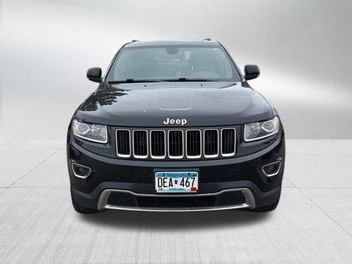 Black Forest Green Pearlcoat 2015 Jeep Grand Cherokee Limited