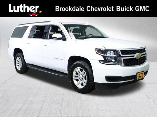 Summit White 2018 Chevrolet Suburban LT