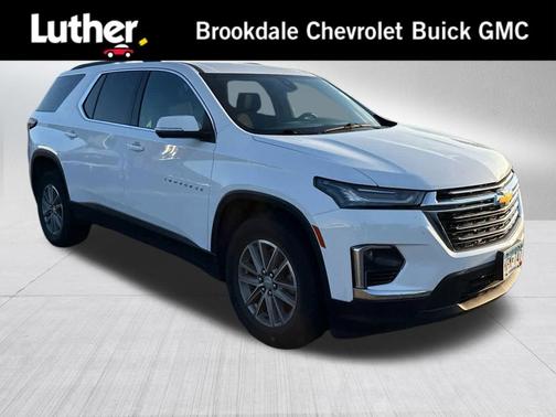 Summit White 2023 Chevrolet Traverse LT Cloth
