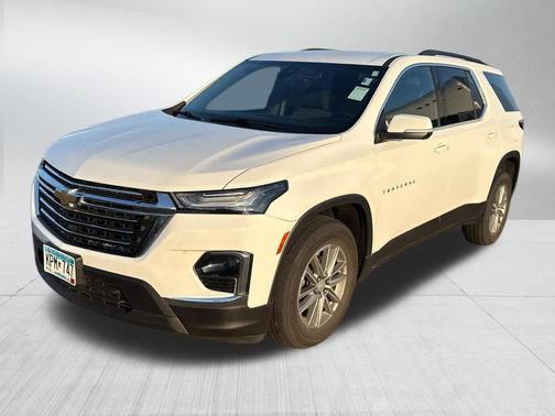 Summit White 2023 Chevrolet Traverse LT Cloth