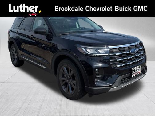 Agate Black Metallic 2025 Ford Explorer Active