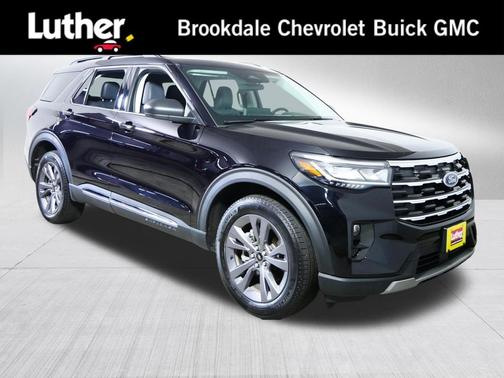 Agate Black Metallic 2025 Ford Explorer Active