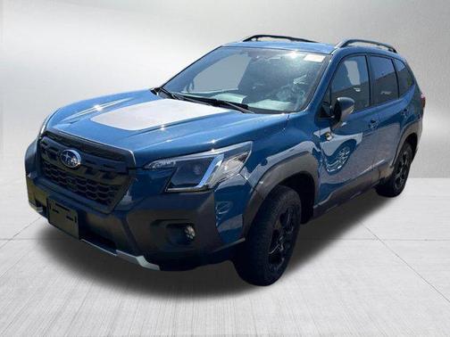 Geyser Blue 2022 Subaru Forester Wilderness